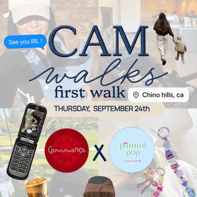 Cover Image for CAM’s VERY FIRST WALK 🤍🥰