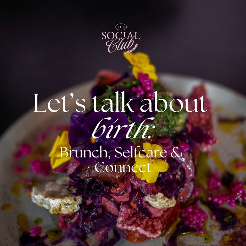 Cover Image for ✨ Let‘s talk about birth: Brunch, Selfcare & Connect für Mamas