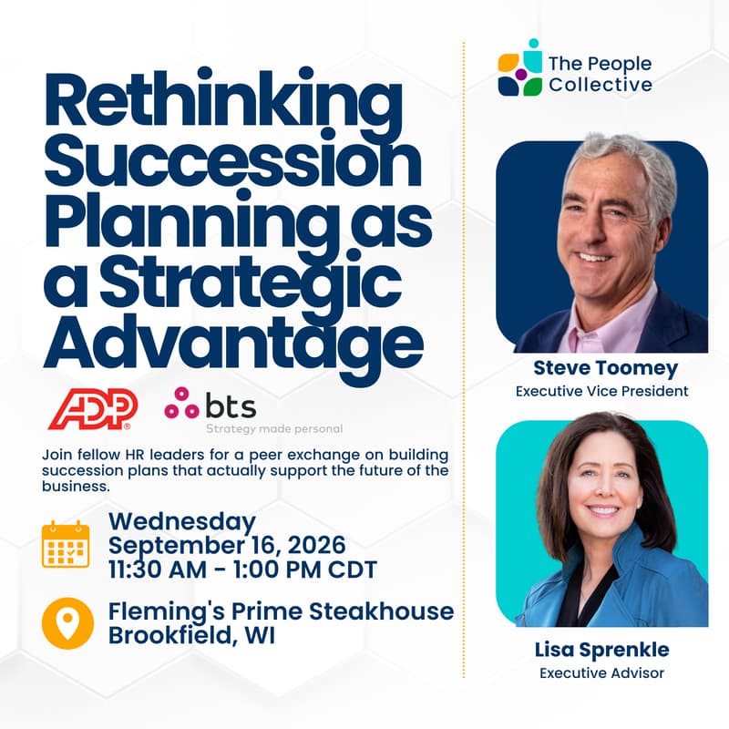 Cover Image for Rethinking Succession Planning as a Strategic Advantage