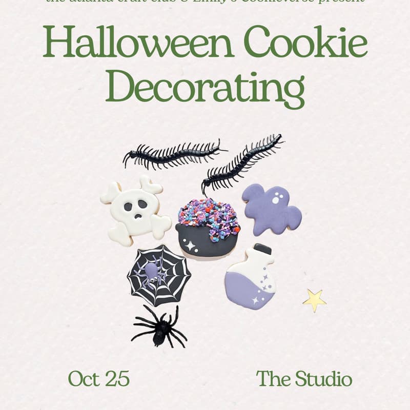 Cover Image for Halloween Cookie Decorating