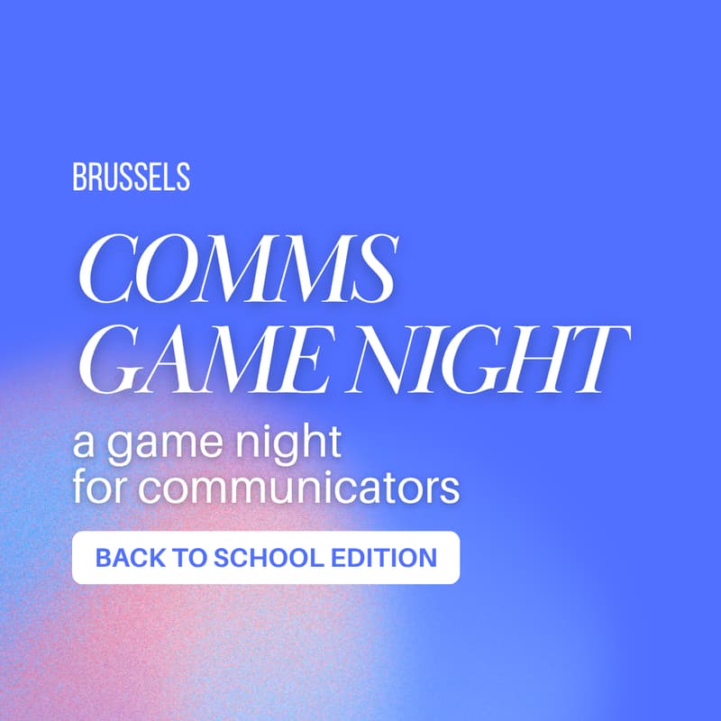 Cover Image for Comms Game Night • Back to School edition