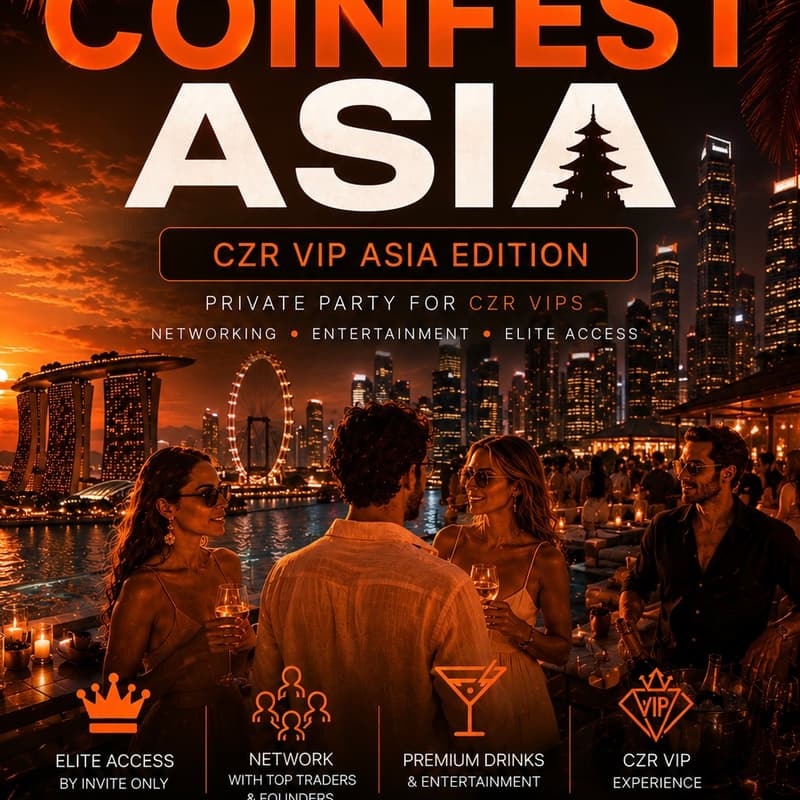 Cover Image for CZR VIP CoinFest Asia Edition