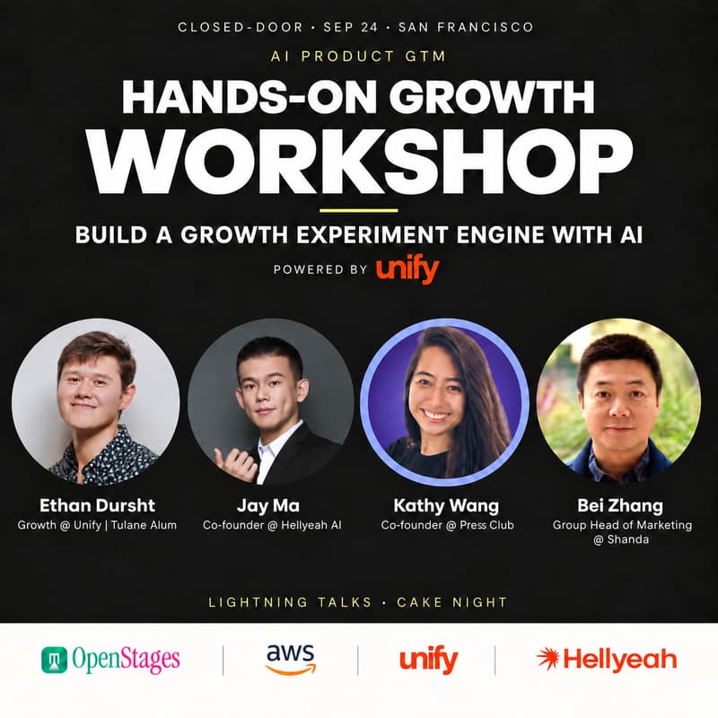 Cover Image for AI Product GTM Session: Build Your Growth Experiment Engine