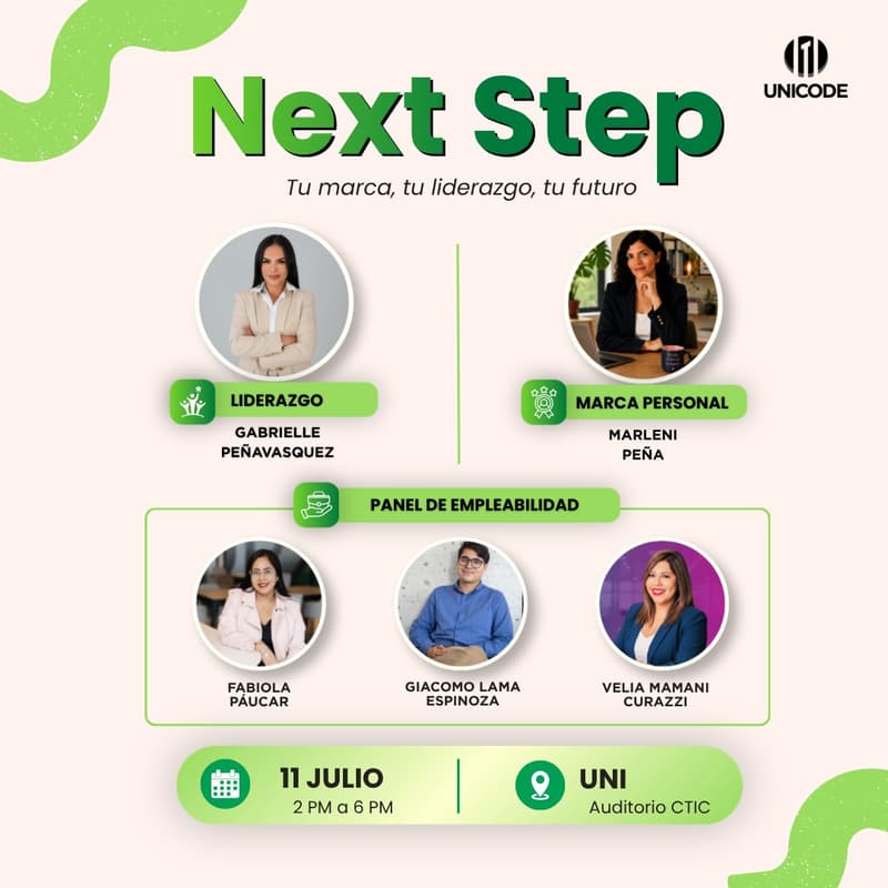 Cover Image for Next Step: Tu marca, tu liderazgo, tu futuro
