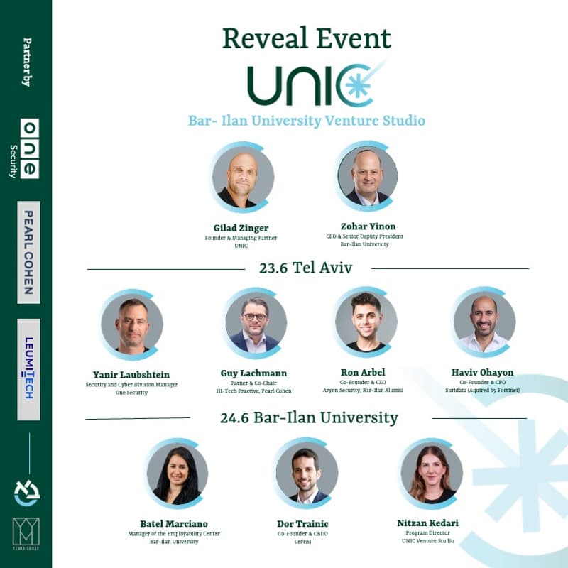 Cover Image for UNIC Ventures - ערב חשיפה