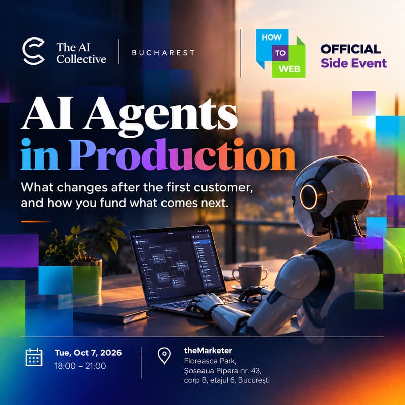 Cover Image for AI Agents in Production / The AI Collective Bucharest Chapter