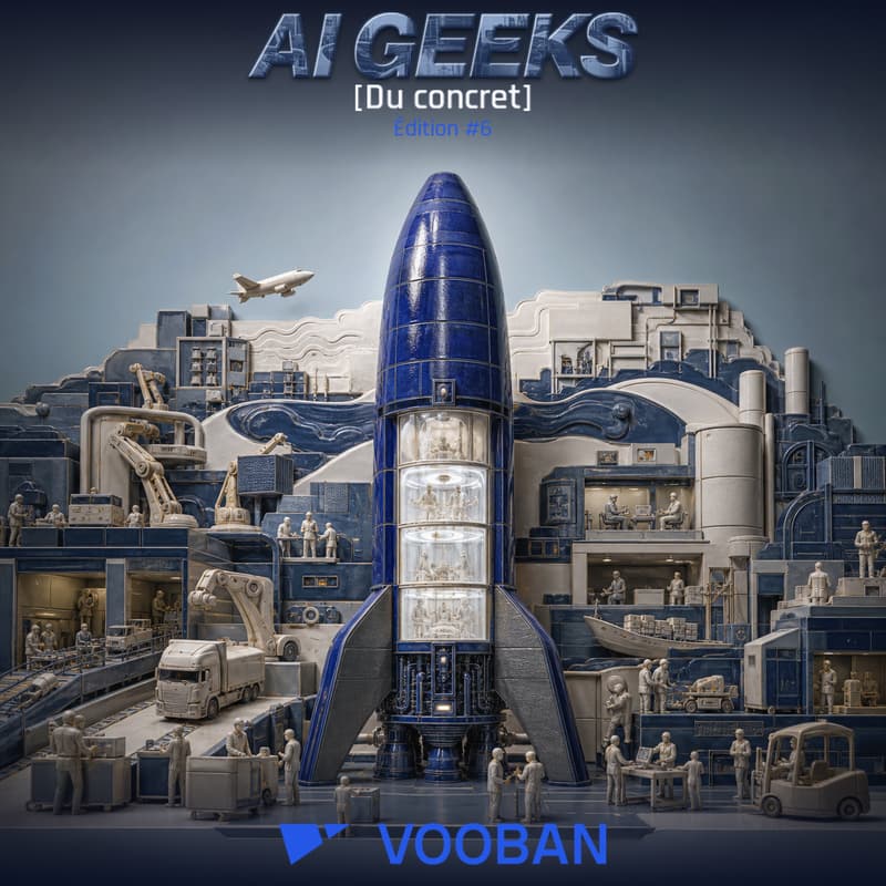 Cover Image for AI Geeks [Du Concret] · Édition #6 - Vooban