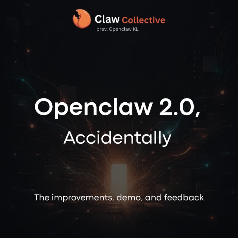 Cover Image for Openclaw 2.0, accidentally...