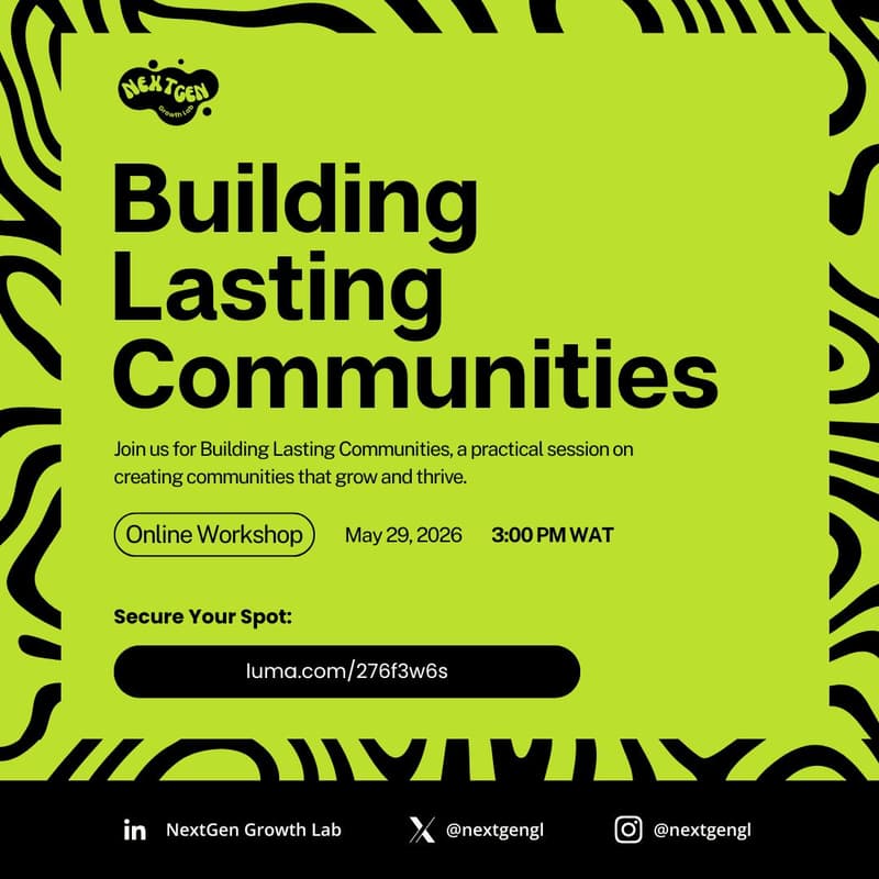 Cover Image for Building Lasting Communities