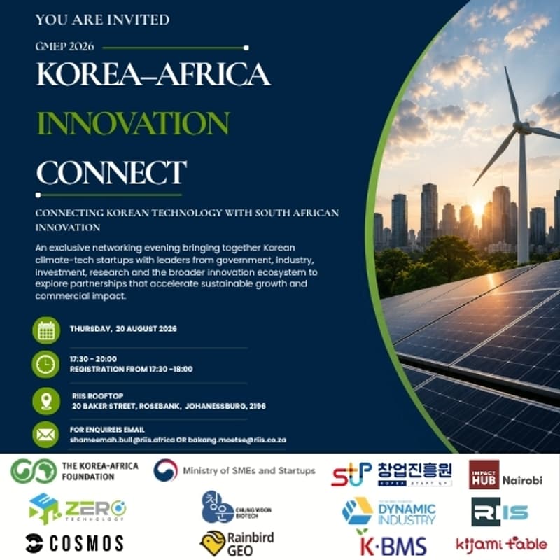 Cover Image for Korea-Africa Innovation Connect (Networking Event)