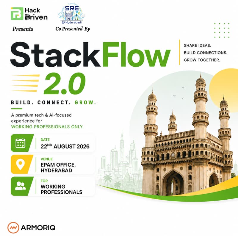 Cover Image for StackFlow 2.0 @HYD