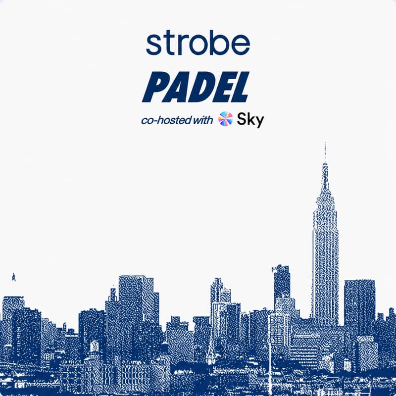Cover Image for Agent Week: Strobe Padel (cohosted with Sky)