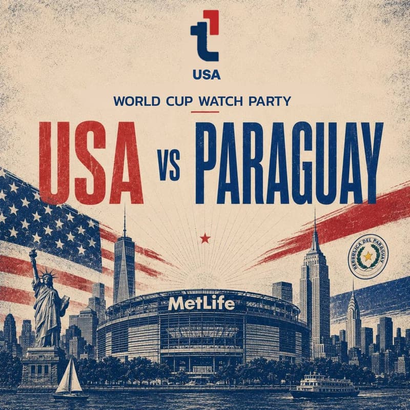 Cover Image for Team1 World Cup Watch Party - New York