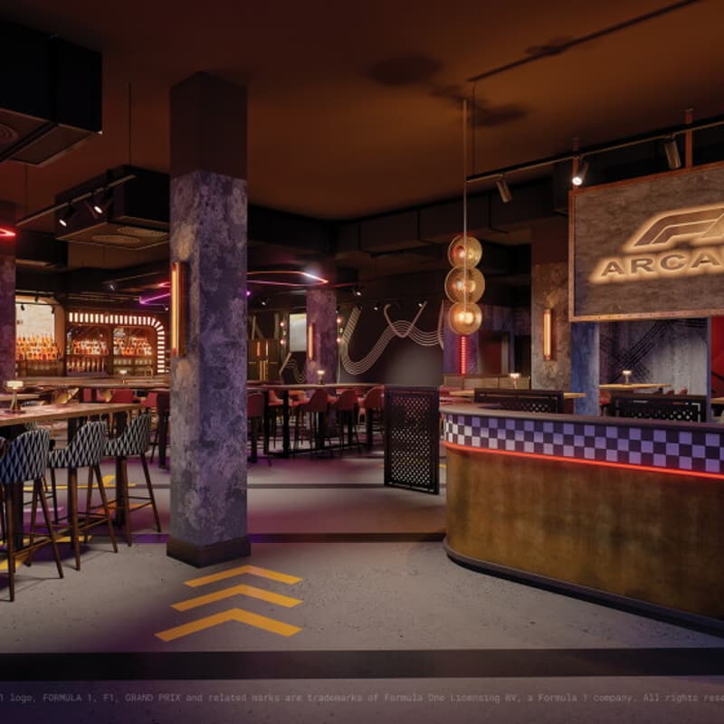 Cover Image for Founder Hang F1 Arcade Chicago (NEW)