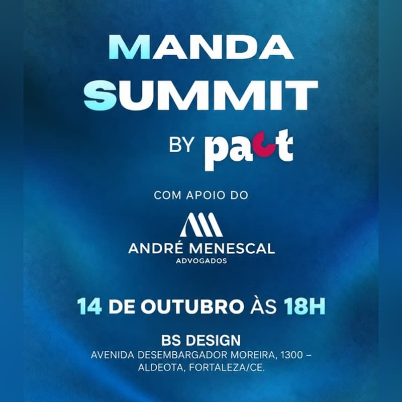 Cover Image for Manda pro Jurídico by Pact Tour – Edição Fortaleza! A advocacia do futuro: quem não será substituído pela IA?