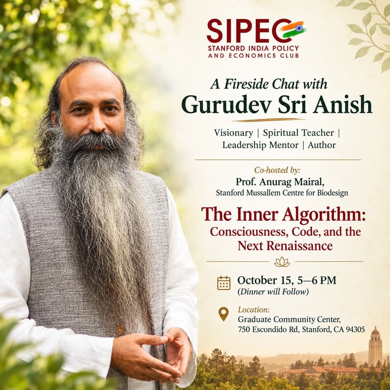 Cover Image for Fireside Chat: Gurudev Sri Anish