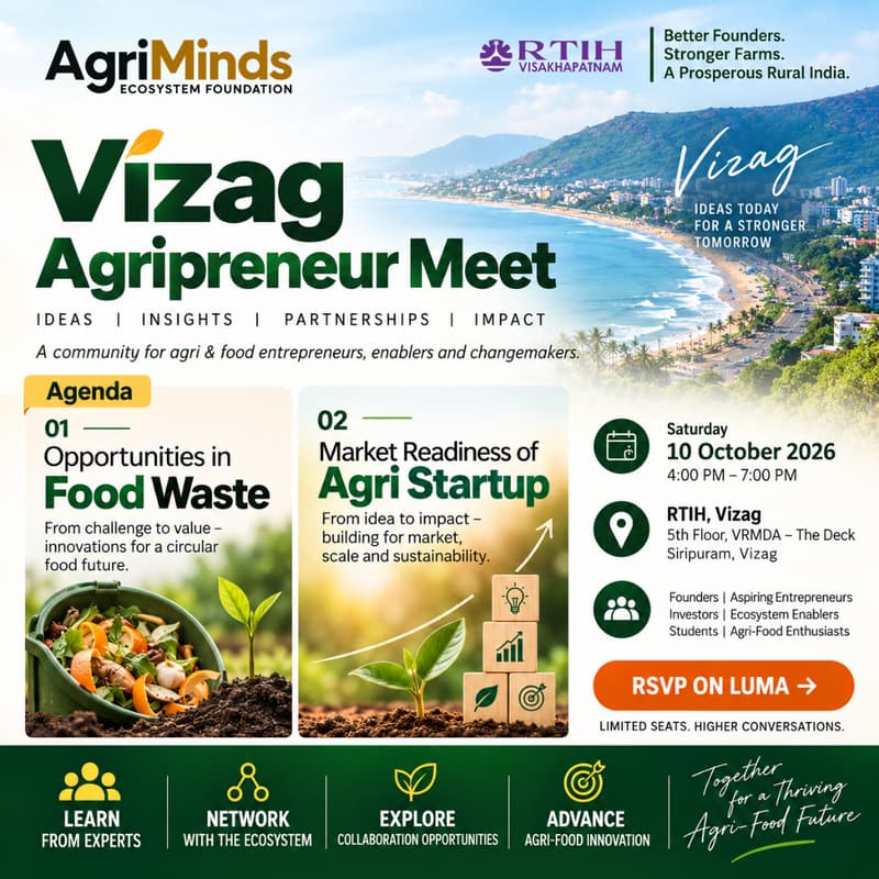 Cover Image for Vizag Agripreneur Meet