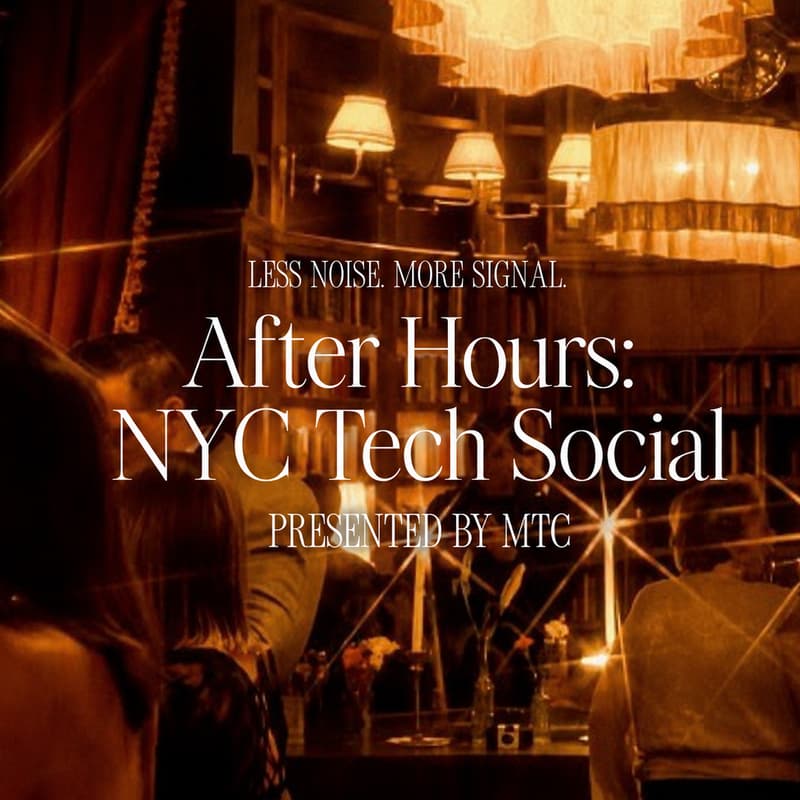 Cover Image for After Hours: NYC Tech Social at Maxwell Tribeca