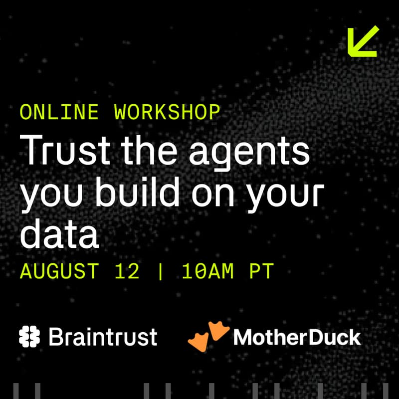 Cover Image for Online workshop: Trust the agents you build on your data