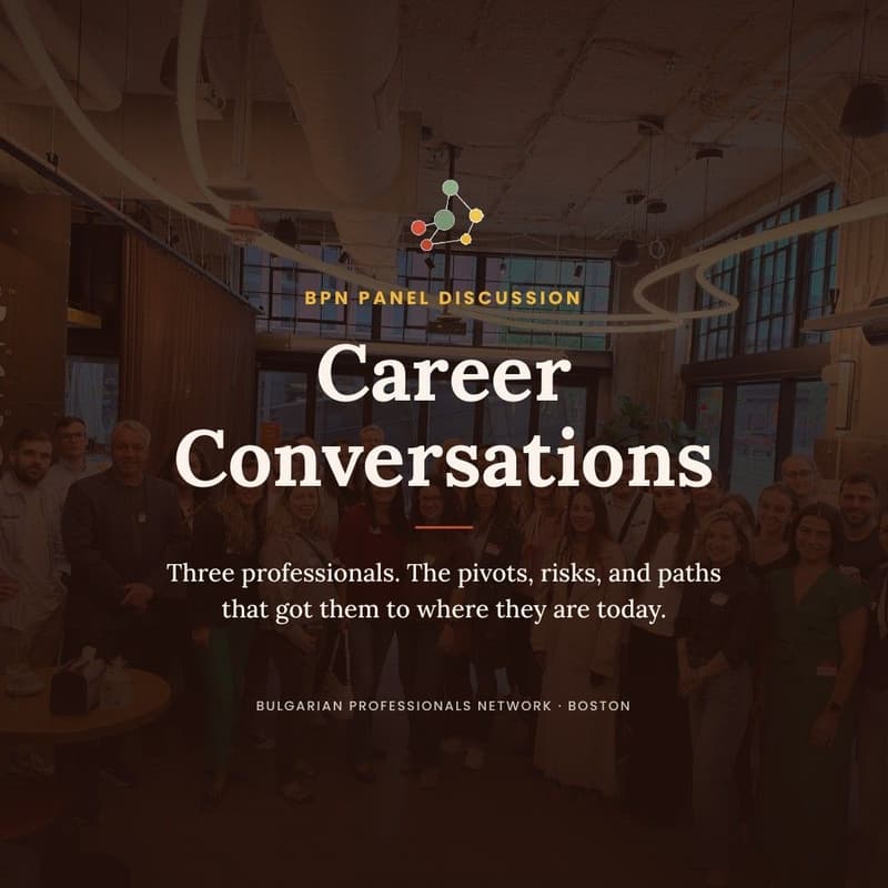 Cover Image for Bulgarian Professionals Network: A Panel on Career Journeys