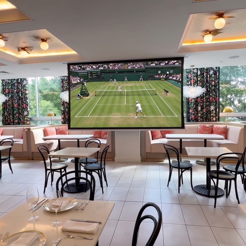 Cover Image for Where to Watch Wimbledon in Miami: A Tennis Social. Caviar, bottomless bubbles, and the Gentlemen's Final
