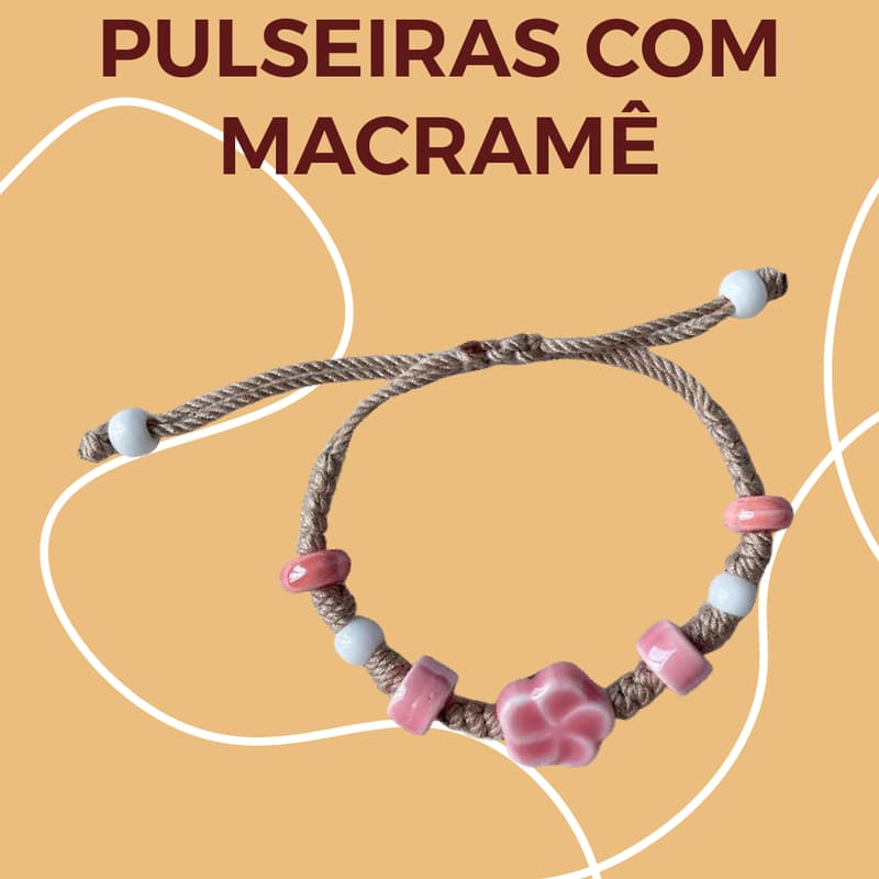 Cover Image for Oficina - Pulseiras com macramê