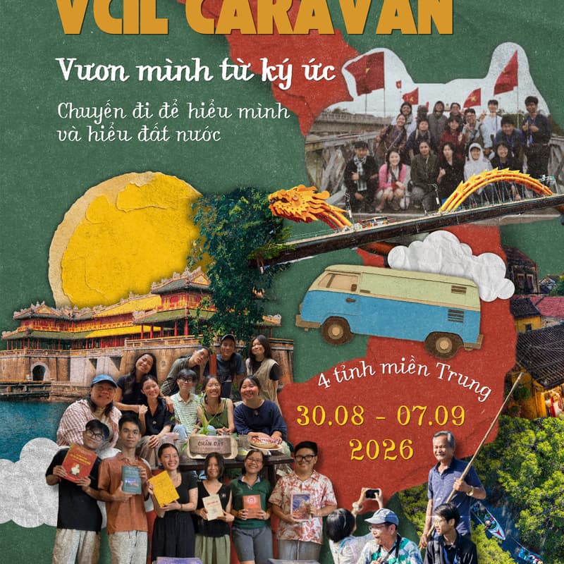 Cover Image for VCIL CARAVAN 2026: CHUYẾN HÀNH HƯƠNG VIỆT NAM - VƯƠN MÌNH TỪ KÝ ỨC