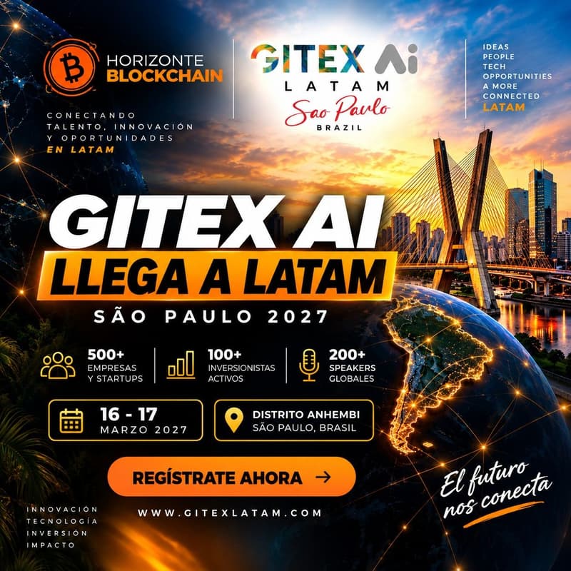 Cover Image for GITEX llega a LATAM | Horizonte Blockchain te conecta