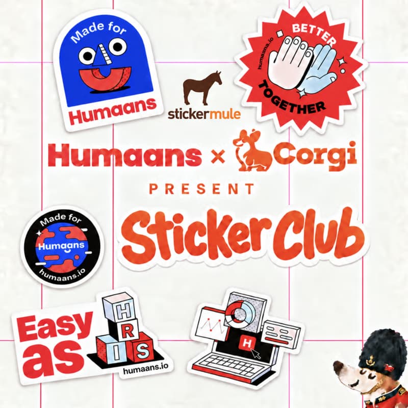 Cover Image for Humaans x Corgi: Sticker Club