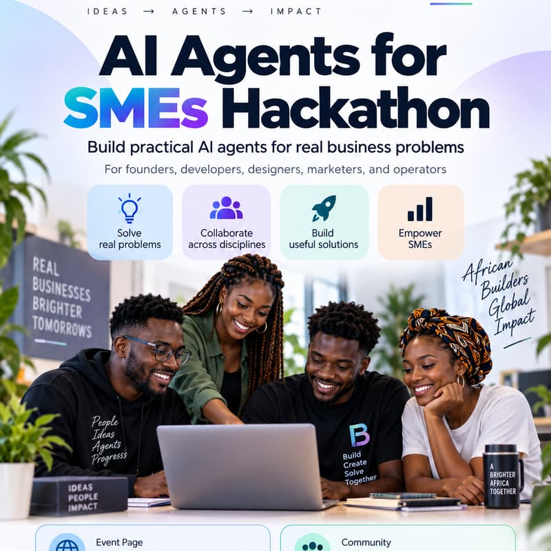 Cover Image for AI Agents Hackathon for SMEs