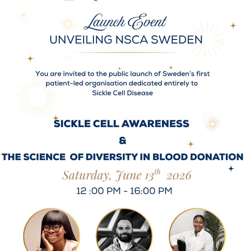 Cover Image for NSCA Launch- Sickle Cell Awareness: The Science of Diversity in Blood Donation