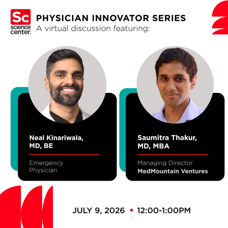Cover Image for Physician Innovator Series featuring Dr. Saumitra Thakur and Dr. Neal Kinariwala
