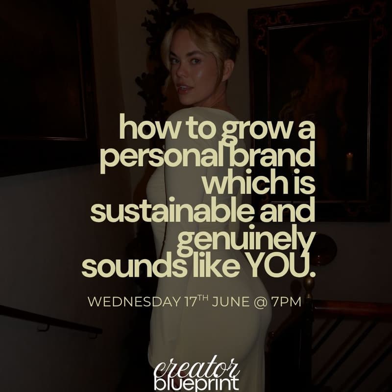 Cover Image for HOW TO GROW THE PERSONAL BRAND OF YOUR DREAMS // TCB