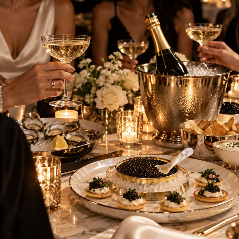 Cover Image for Caviar and Champagne