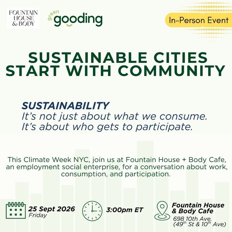 Cover Image for ClimateWeekNYC: Sustainable Cities Start With Community