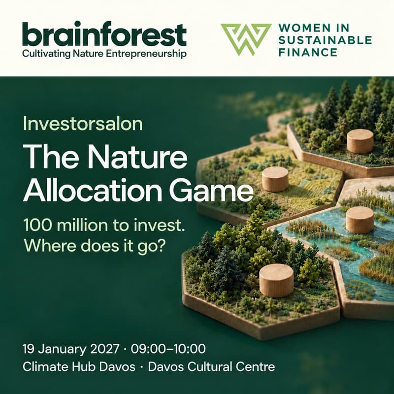 Cover Image for Investorsalon in Davos: The Nature Allocation Game