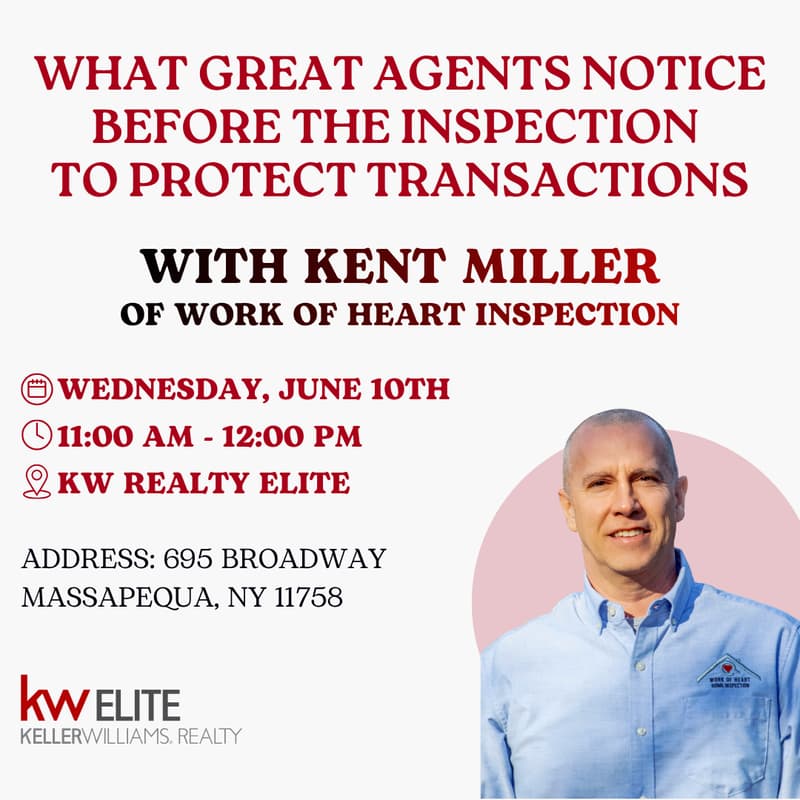 Cover Image for What Great Agents Notice Before The Inspection to Protect Transactions