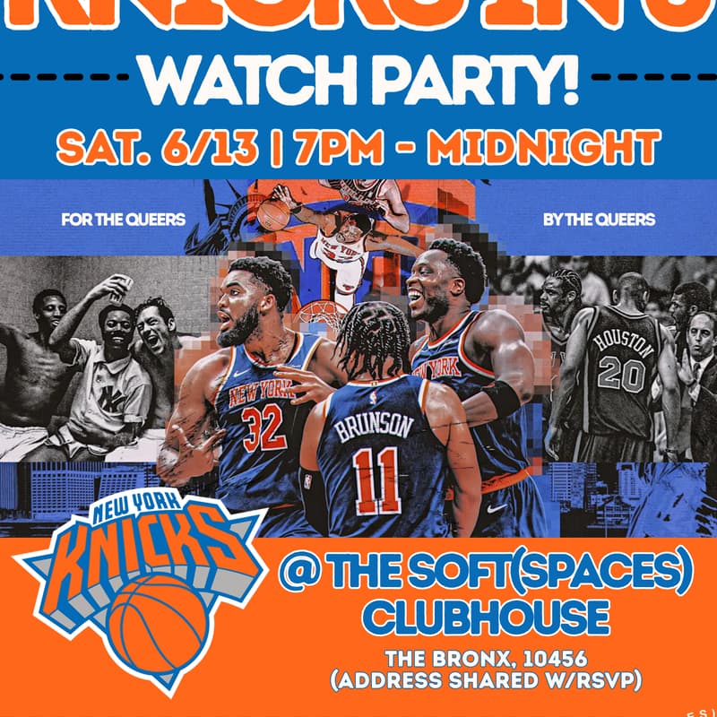 Cover Image for KNICKS IN 5 WATCH PARTY! ππ