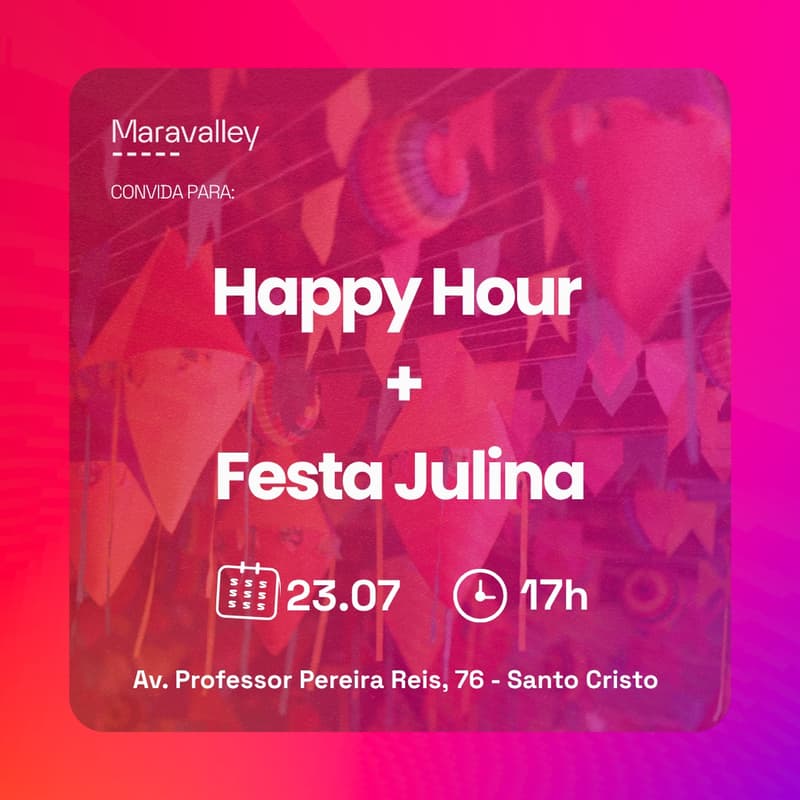 Cover Image for 🎉🌽 HAPPY HOUR MARAVALLEY JULINO 🌽🎉
