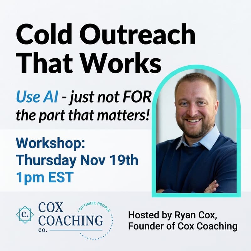 Cover Image for Cold Outreach That Actually Works w/ AI