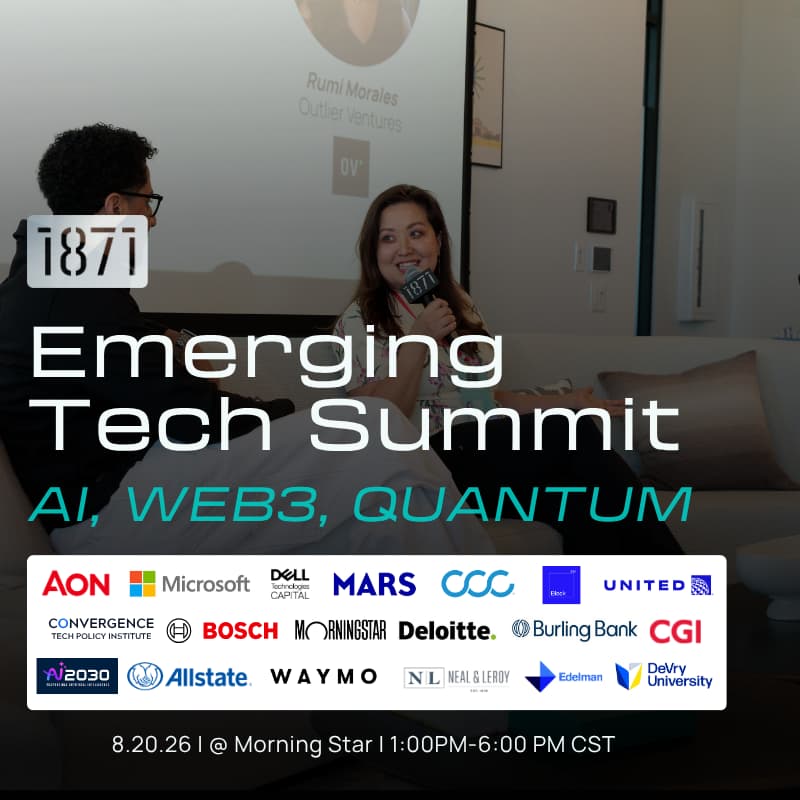 Cover Image for 1871 Events: Scale the System: 1871 Emerging Tech Innovation Summit