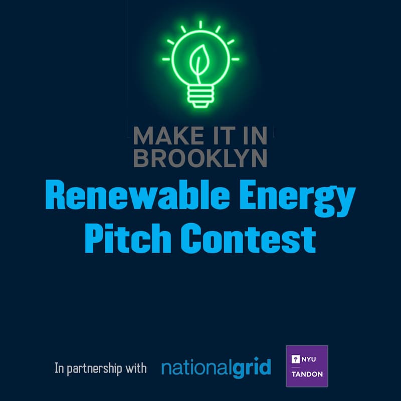Cover Image for Make It in Brooklyn: Renewable Energy Pitch Contest
