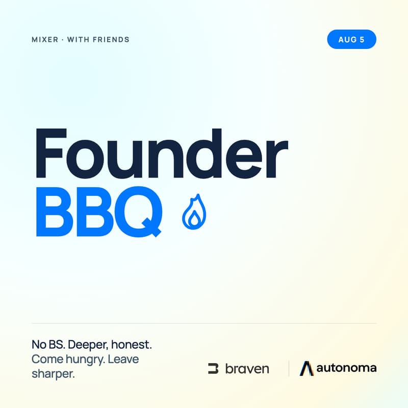 Cover Image for Sillicon Valley founders BBQ