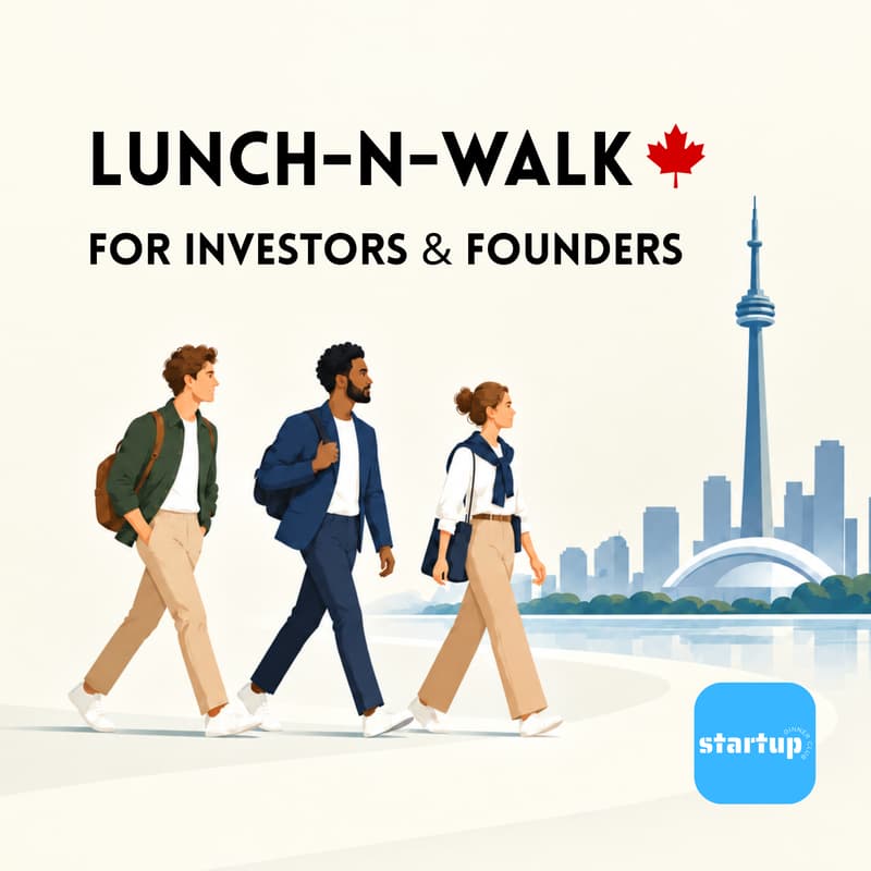Cover Image for Startup Dinner Club: Lunch-n-Walk 🥡