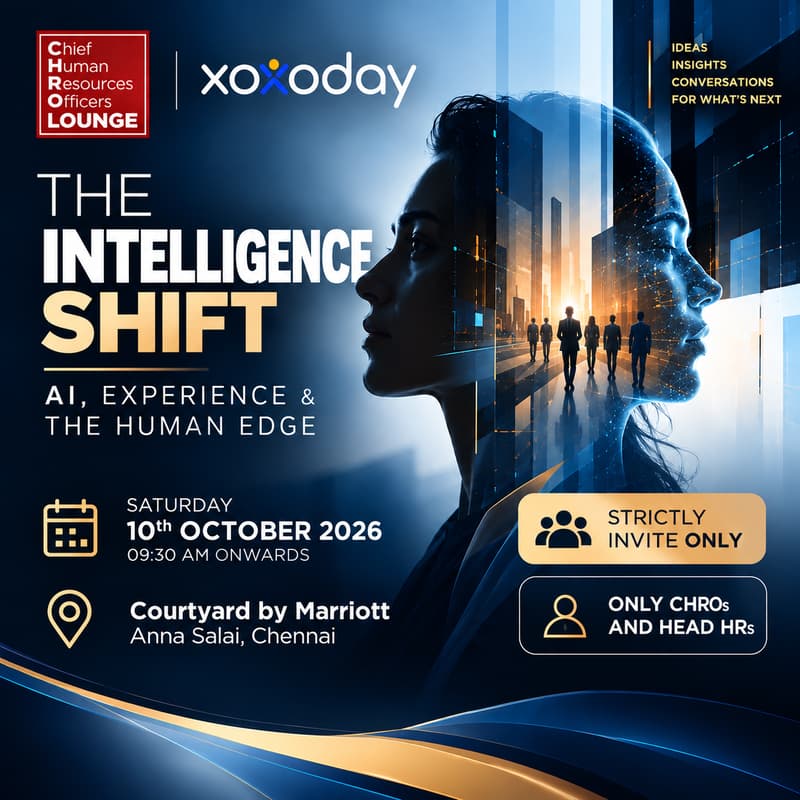 Cover Image for CHROs Lounge : The Intelligence Shift - AI, Experience & The Human Edge
