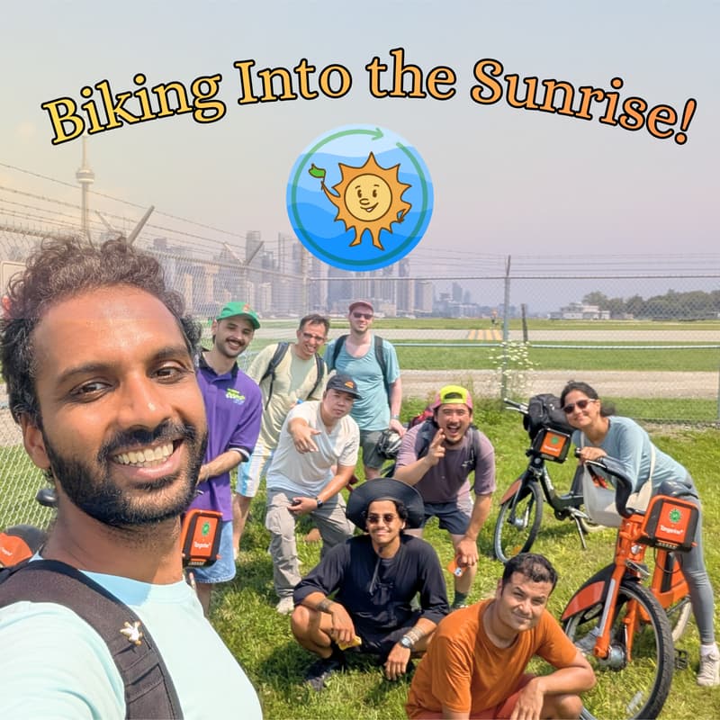 Cover Image for Biking Into the Sunrise! #7