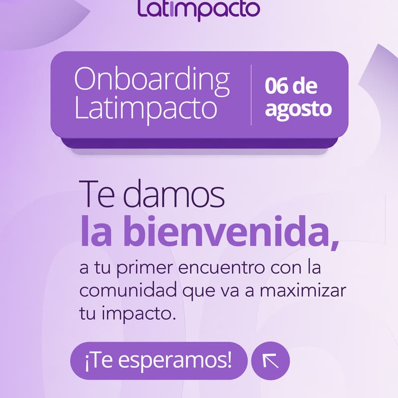 Cover Image for Onboarding Latimpacto