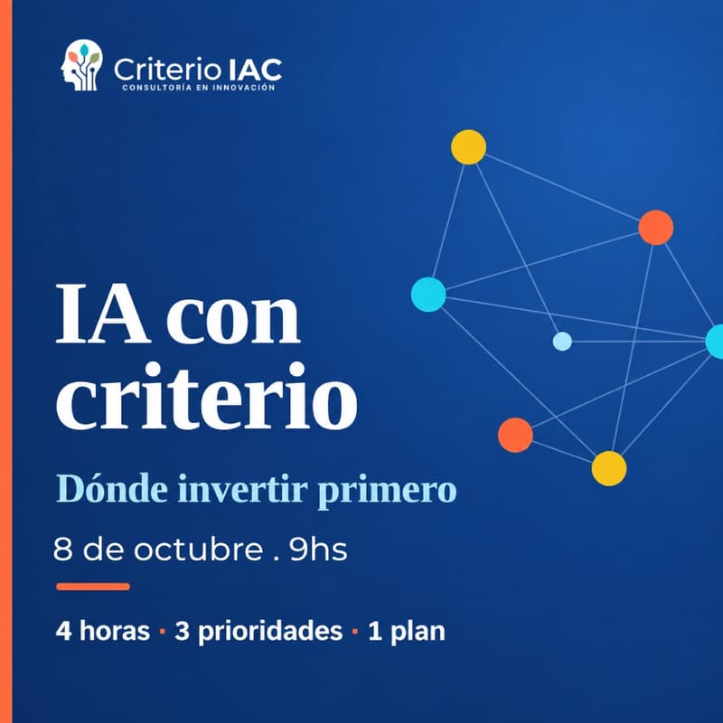 Cover Image for IA con Criterio: dónde invertir primero
