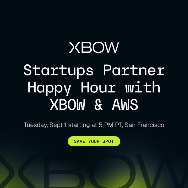 Cover Image for Startups Partner Happy Hour with XBOW & AWS