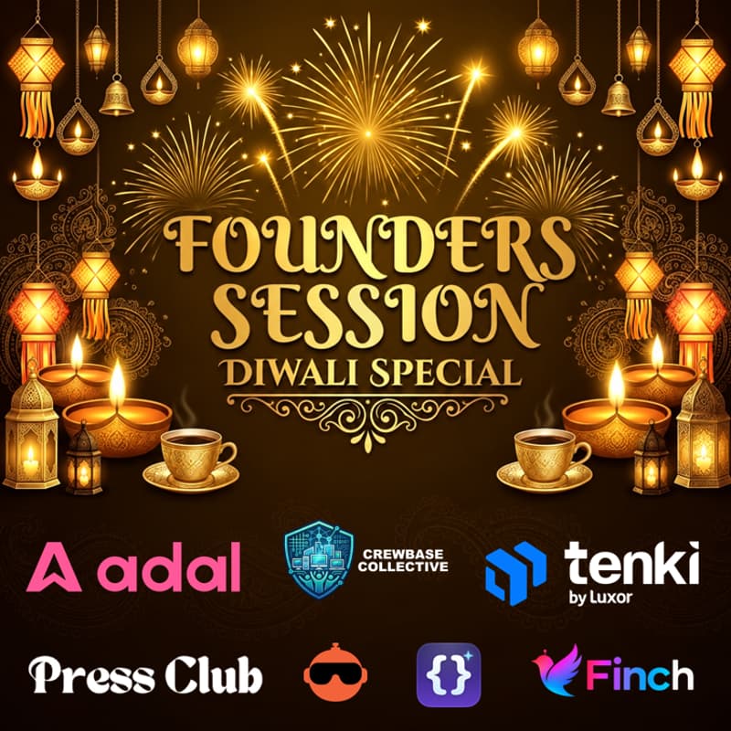 Cover Image for ๐ช Diwali Special Founders Session